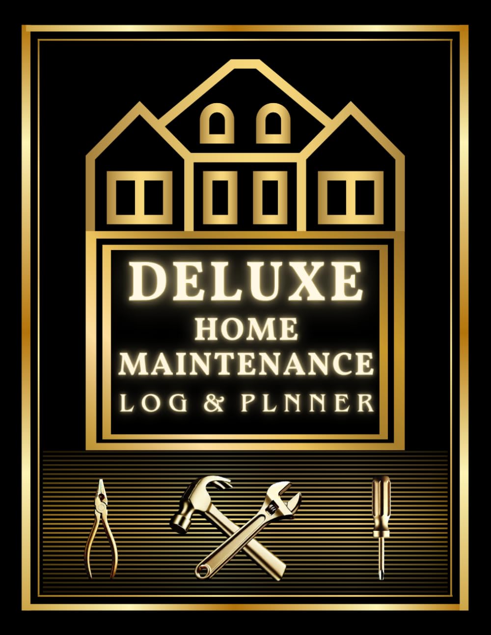 ler totalmente Deluxe Home Maintenance Log & Planner: House Maintenance Organizer, Track Repairs, Schedule Essential Upkeep, and Keep Your Home in Top Condition (120 Pages, 8,5 x 11 Inches)