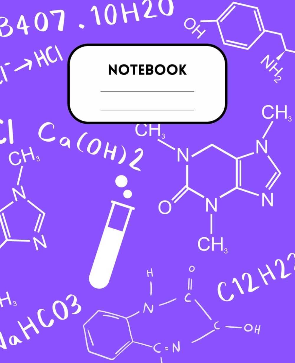 capítulo por capítulo baixar Purple Chemisty Themed Composition Notebook: 120 Pages, Wide Ruled, 7.5"x9.25" - Composition Size, Matte Cover