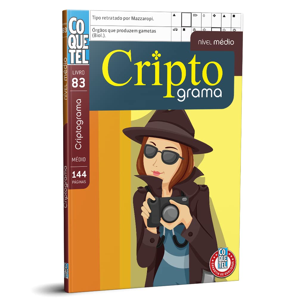 Livro Coquetel Criptograma nível médio Ed 83 baixar livro de graça
