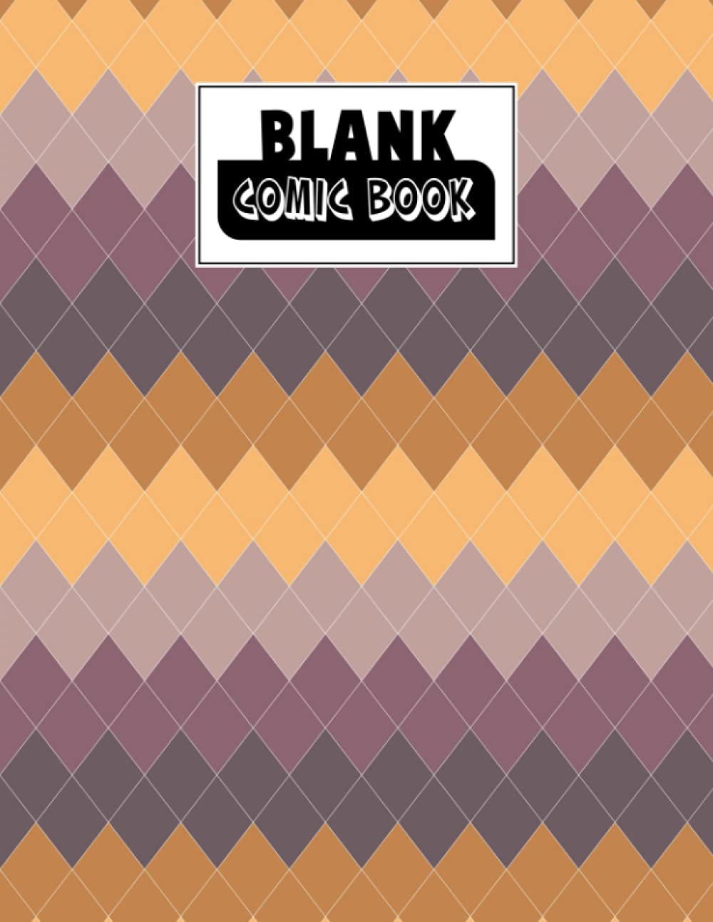 capítulo por capítulo baixar Blank Comic Book: Squares Cover Blank Comic Book, Create Your Own Story, Journal, Notebook, Sketchbook for Kids and Adults, 120 Pages - Size 8.5" x 11" Notebook by Margit Popp