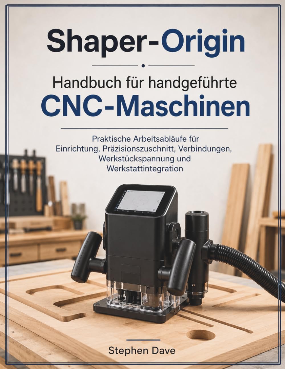 Shaper-Origin Handbuch für handgeführte CNC-Maschinen: Praktische Arbeitsabläufe für Einrichtung, Präzisionszuschnitt, Verbindungen, Werkstückspannung und Werkstattintegration (German Edition) baixar livro de graça