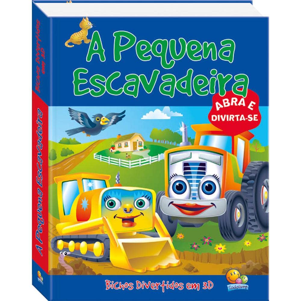 Bichos divertidos em 3D: Pequena escavadeira, A baixar o livro de graça