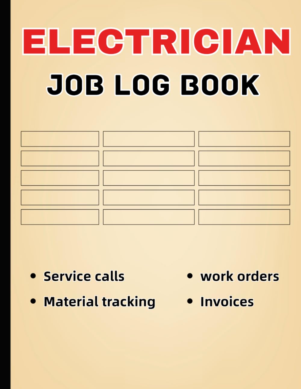 Residential Electrical Service Log Book: Service Call Tracker with Invoice, Work Order & Material Log | Residential Electrical Service Record for Contractors & Technicians baixar livro de graça