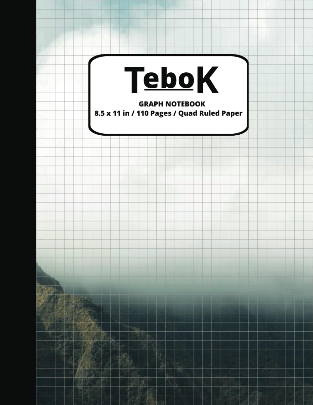 ler totalmente TeboK Grid Paper Notebook for Math and Science Students, Quad Ruled 4x4 ( 110 Pages, 8.5 x 11 in)
