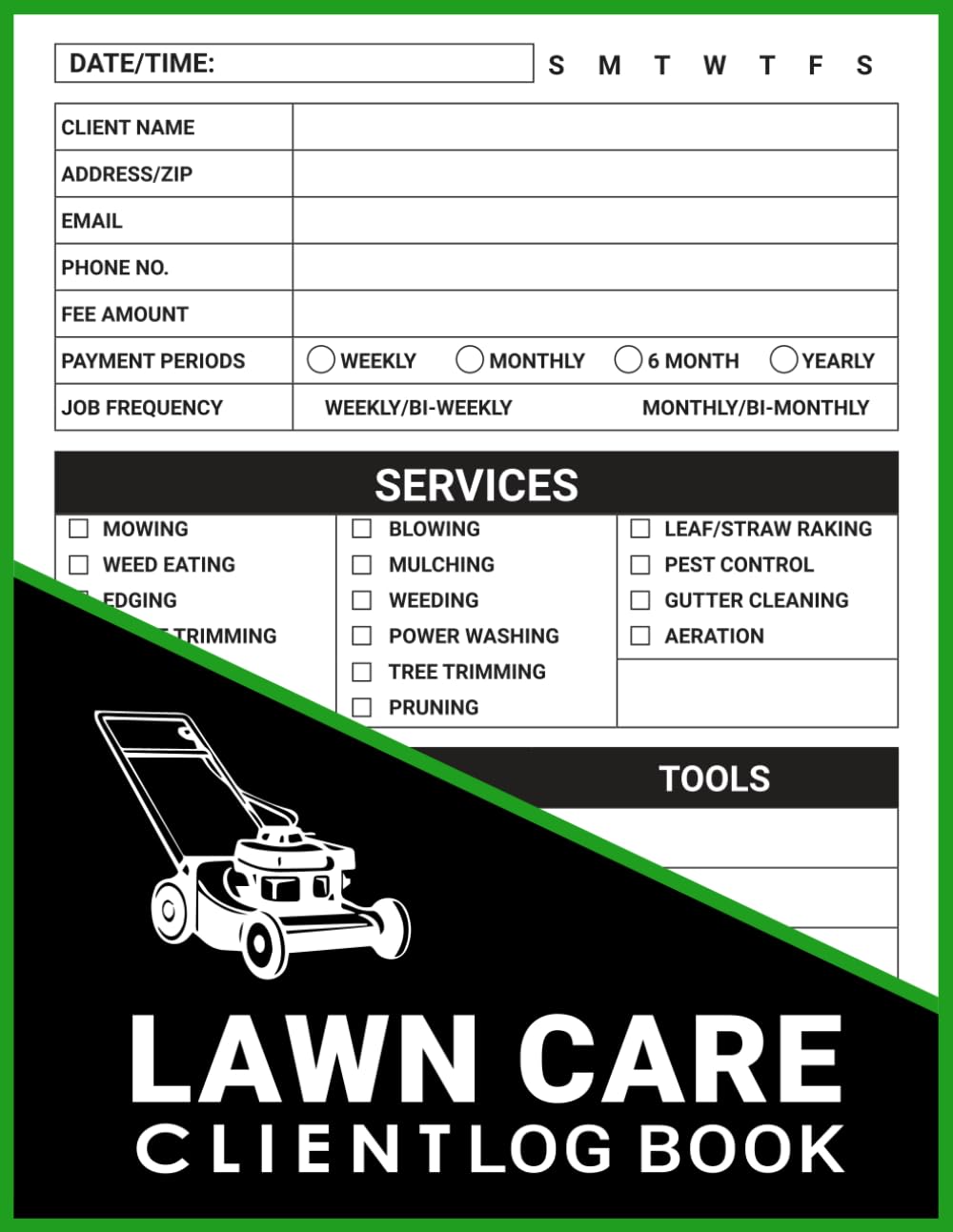 Lawn Care Client Log Book: Simple Lawn Mowing, Track Your Clients Information Easily, Landscape Appointment Logbook baixar o livro de graça