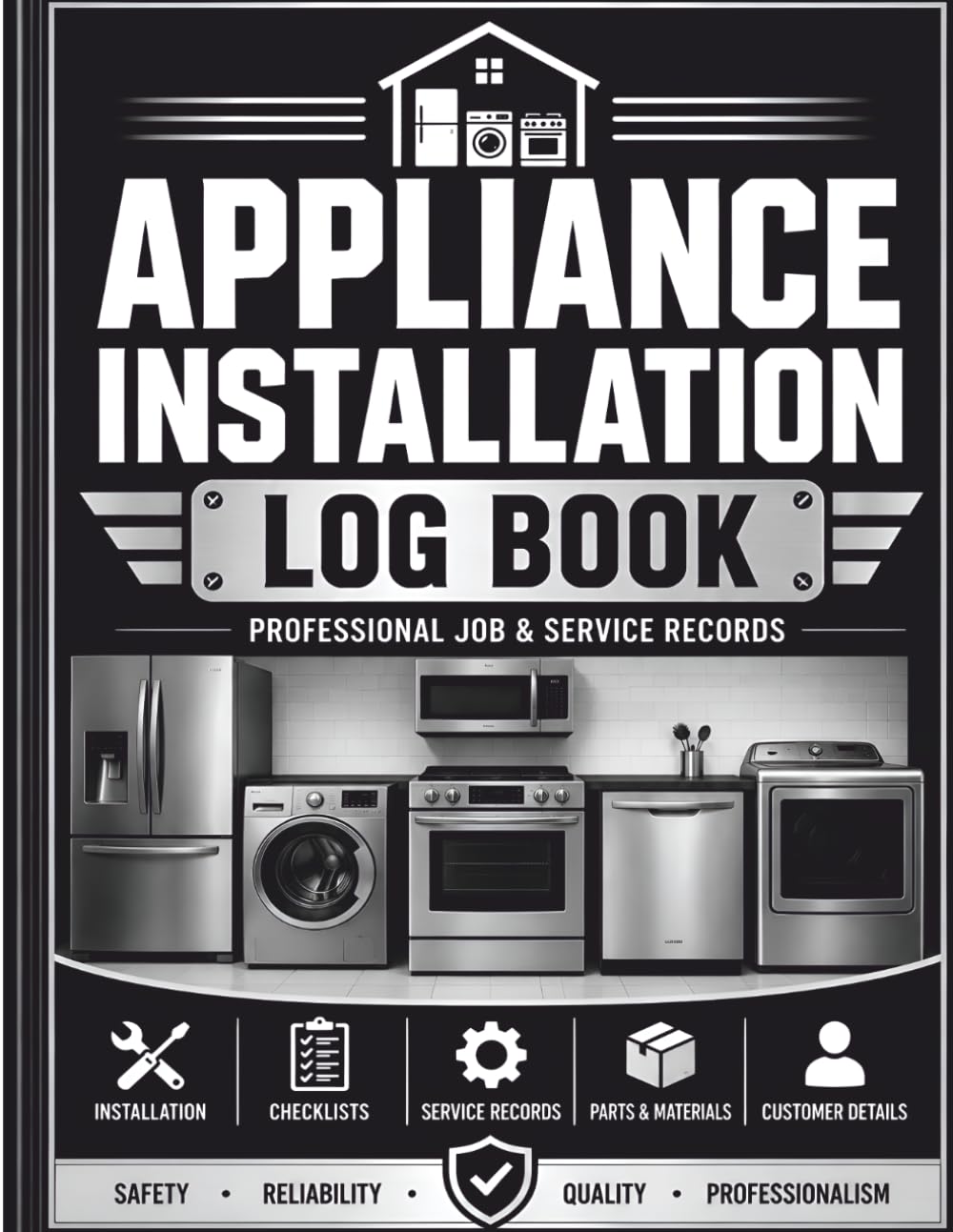 Appliance Installation Log Book: Installation Tracking Record for Technicians, Contractors & Service Professionals baixar o livro de graça