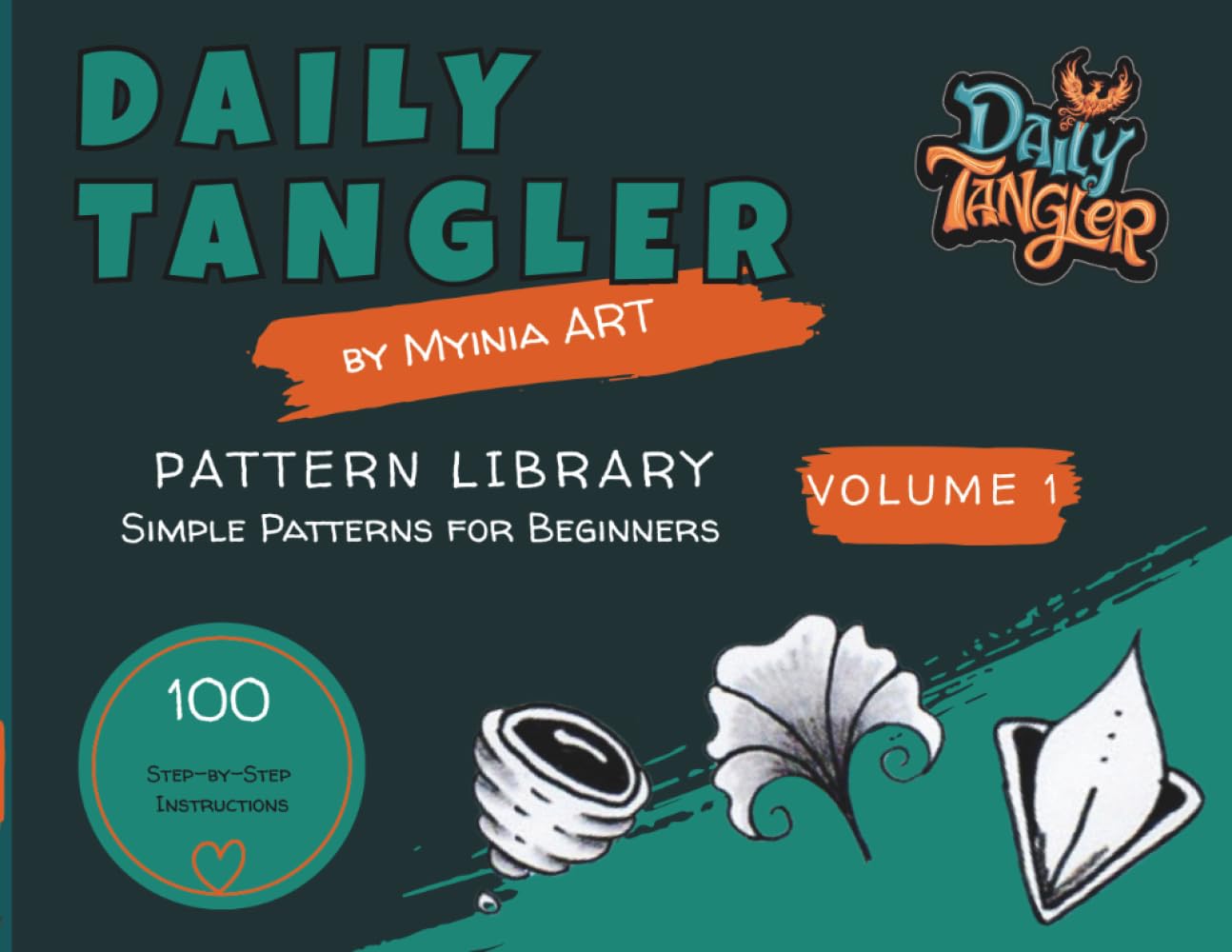 Daily Tangler by Myinia Art PATTERN LIBRARY VOLUME 1: Simple Patterns for Beginners baixar o livro de graça