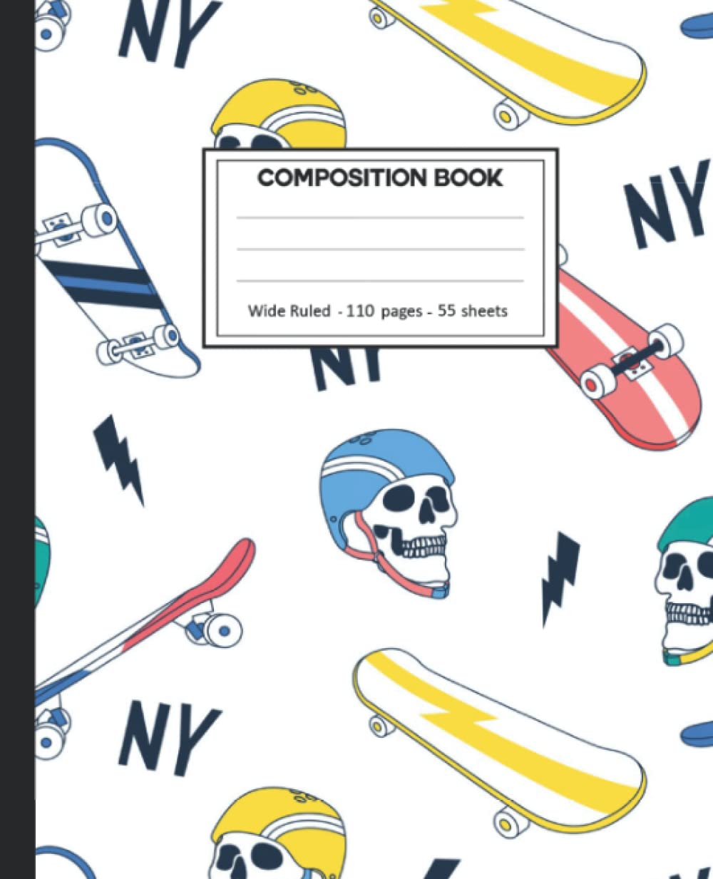 Composition Notebook: Composition Notebook with Skateboard for School. baixar livro de graça