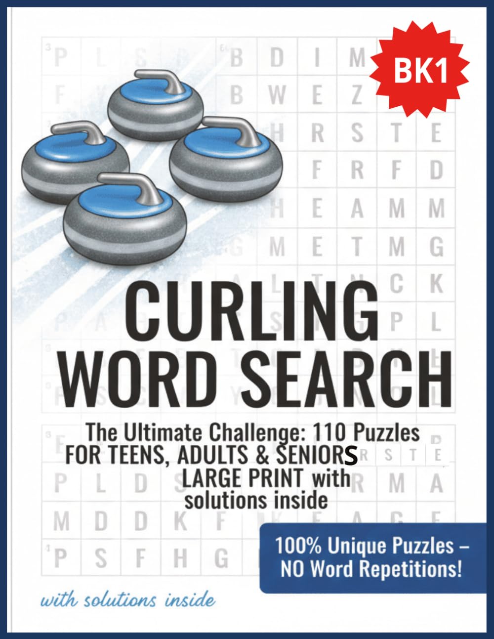 Curling Word Search: Word Searches with Easy to Read Print about Curling, Ice & Broomsticks | 8 x 11 inches, 110 pages, 110 puzzles | Gift...... in large print (Curling Word Search Series) baixar livro de graça