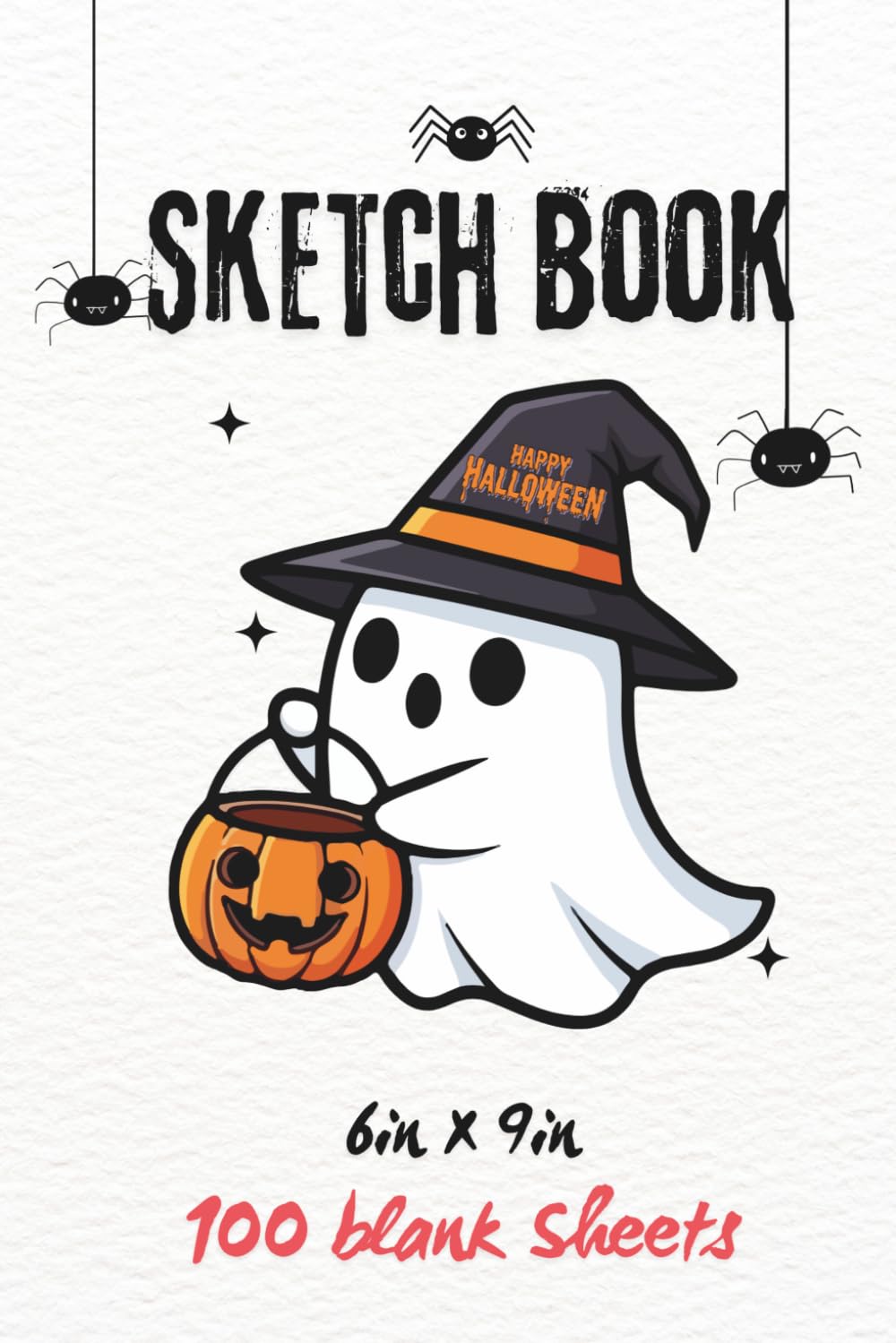 Halloween Sketchbook: Blank Drawing Pad for Kids & Adults – 6 x 9 Inches, Spooky Cover Design for Sketching, Doodling, Coloring or Writing baixar o livro de graça