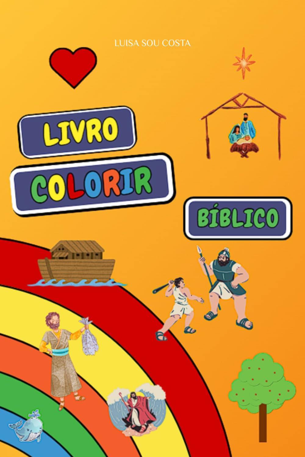 LIVRO DE COLORIR BÍBLICO (Portuguese Edition) baixar o livro de graça