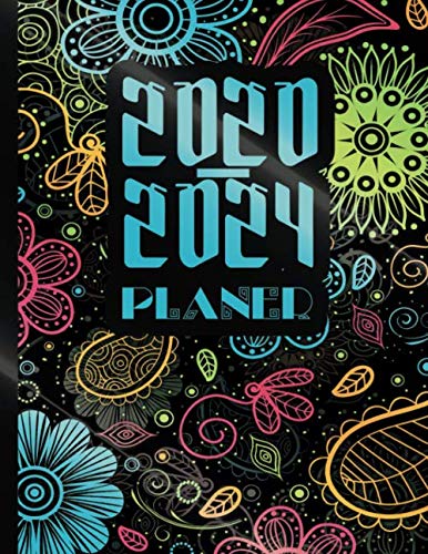 ler totalmente 2020-2024: Planer für 5 Jahre I Termine, Aufgaben, Ziele I mit Adressbuch I Platz für Notizen I Großes Format I Kalender I Bucket List I Jahres- &... I Bullet Planer Geschenk (German Edition)