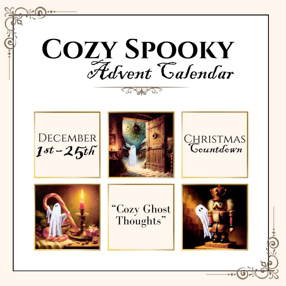 Cozy Spooky Advent Calendar - An Interactive Art Advent Calendar Book: 25 Days of Vintage Ghost Paintings with Video Tutorial Links | Nostalgic... Perfect Countdown for Spooky Season Lovers baixar o livro de graça