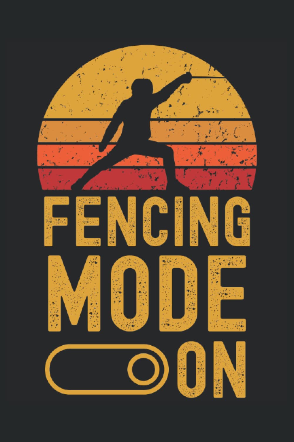 Fencing Mode on retro: 6"x9", Notes, Notebook, Journal, Diary, 120 Pages lined, Paperback Cover baixar o livro de graça
