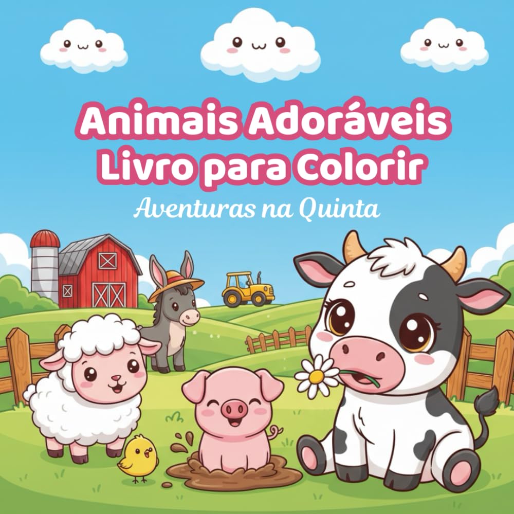 capítulo por capítulo baixar Livro de Colorir Animais Adoráveis: Aventuras na Quinta