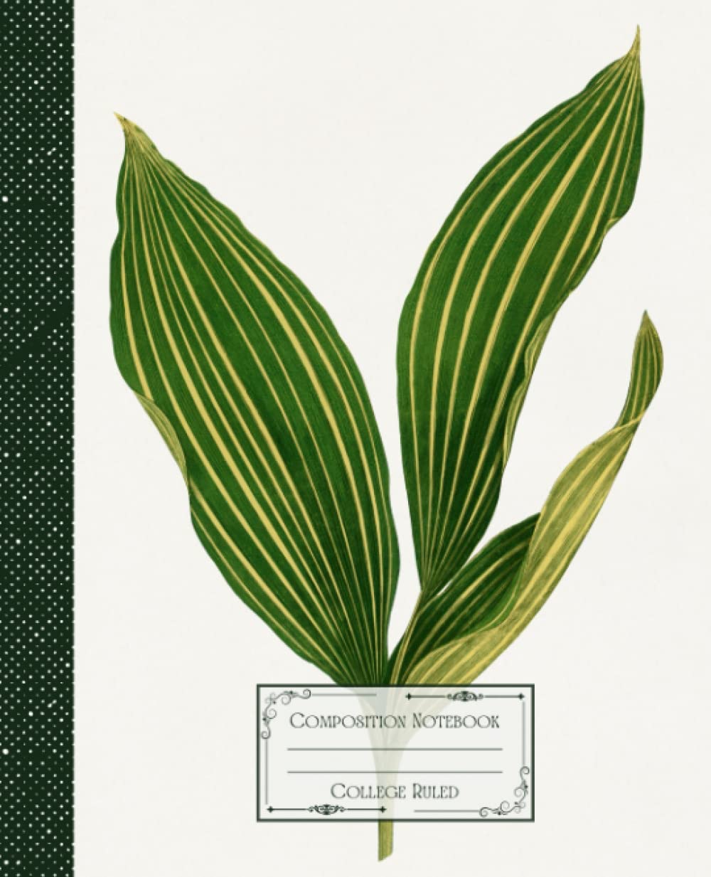 Vintage Tropical Leaf Composition Notebook College Ruled: Vintage Tropical Illustration | Classic Composition Notebook for Writing and Journaling |... for College Students, School and Work. baixar o livro de graça