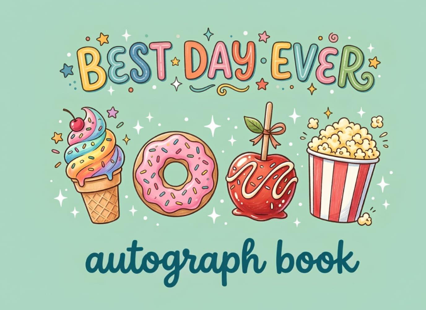 Best Day Ever Autograph Book: Theme Park Character Signature & Photo Memory Book for Kids | Fun Keepsake Journal for Collecting Signatures & Special Memories During Family Vacations baixar o livro de graça