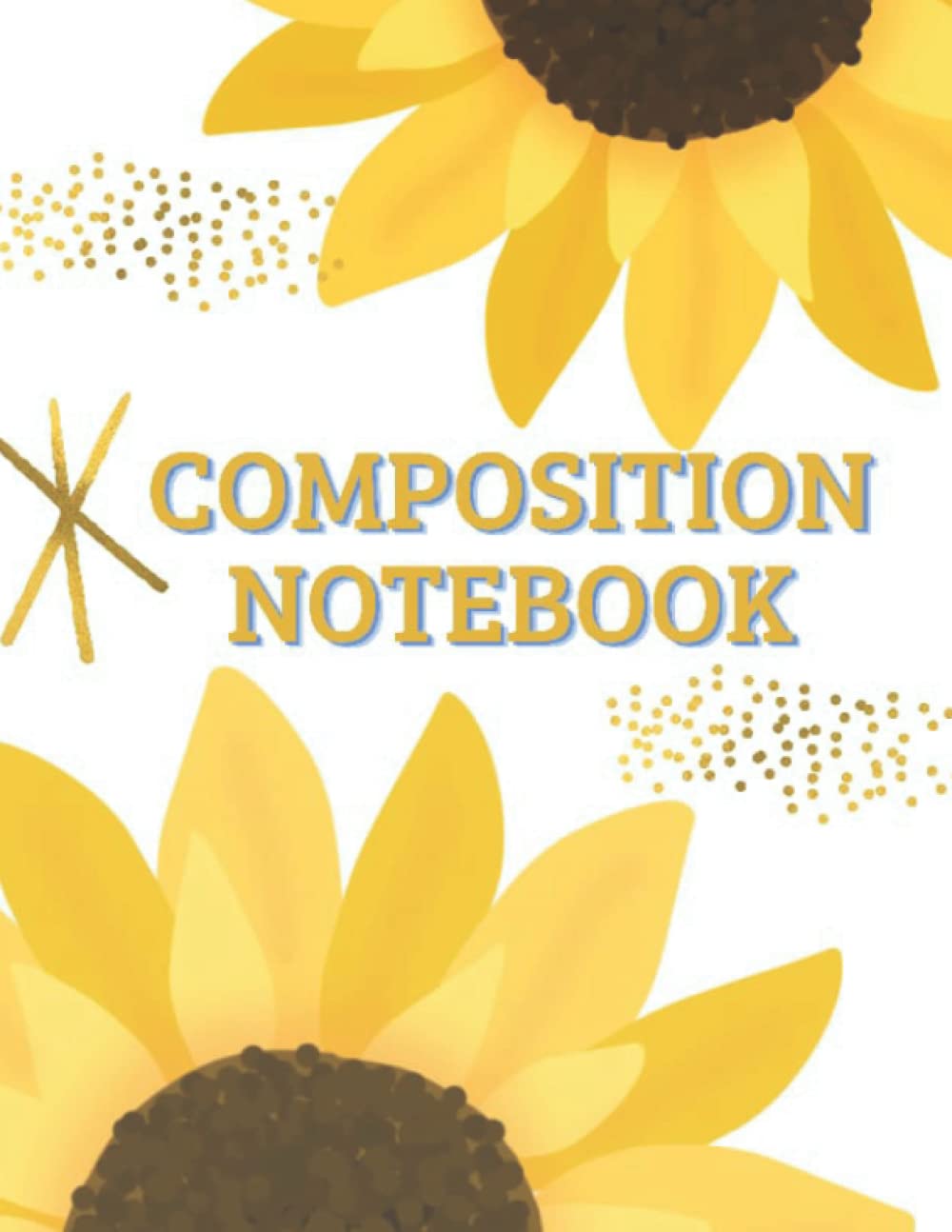 Composition Notebook College Ruled: Sunflower Vintage Botanical Illustration | Floral Aesthetic Journal For Girls, Teens, Women | Wide Lined baixar livro de graça