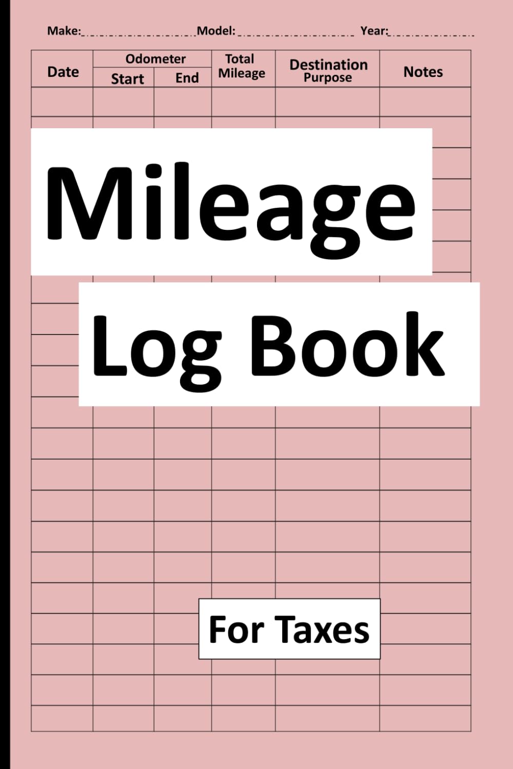 Mileage Log Book For Taxes: Daily log book to track mileage for small business owners baixar o livro de graça