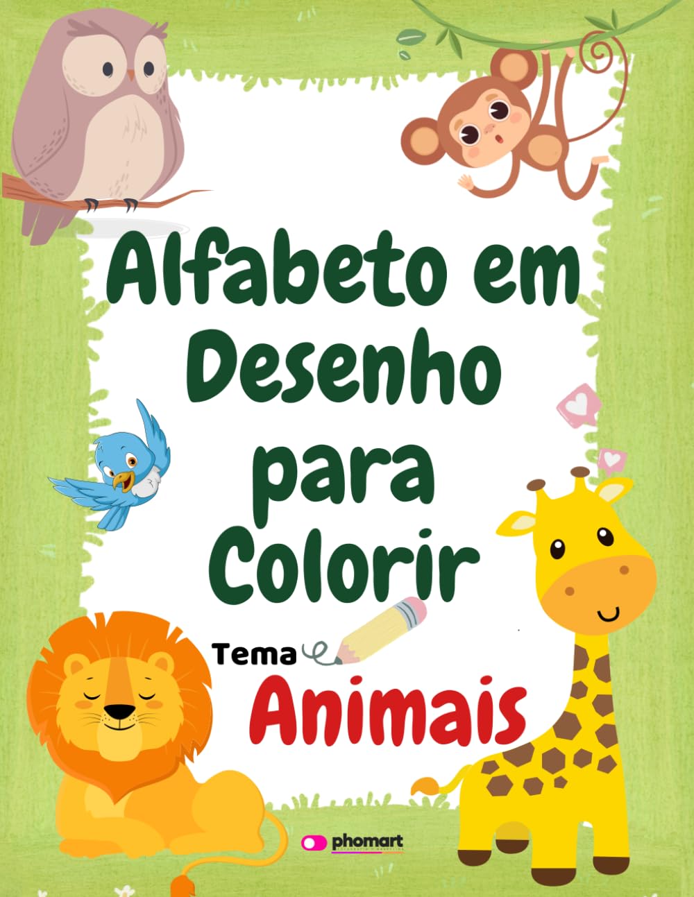 capítulo por capítulo baixar Alfabeto em Desenho para Colorir - Animais: Livro de colorir (Portuguese Edition)