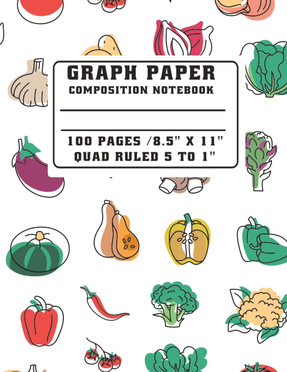 Graph Paper Composition Notebook: Food College Quad Ruled 5 squares Per Inch Grid Journal for Math and Science Art and Engineering Students Graph... College and University Graphing Paper 5x5 baixar o livro de graça