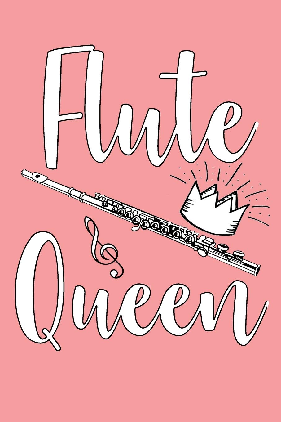 ler totalmente Flute Queen: Dot Grid Journal 6x9 - Marching Band Church Worship Notebook I Flutist Girl Gift for Musicians and Orchestra Fans