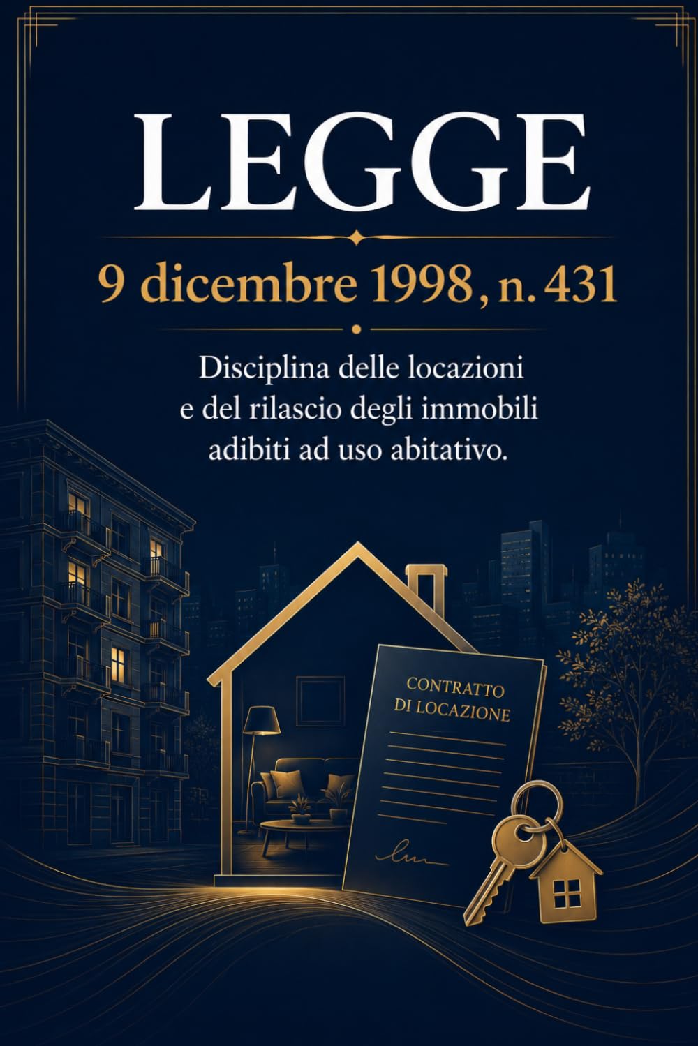 LEGGE 9 dicembre 1998 , n. 431 Disciplina delle locazioni e del rilascio degli immobili adibiti ad uso abitativo. (Italian Edition)