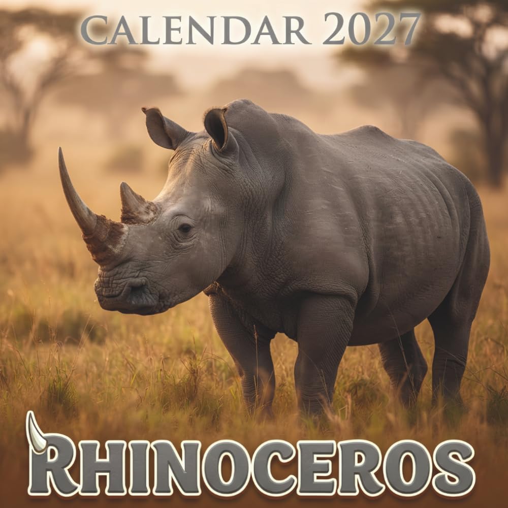 ler totalmente Rhinoceros Calendar 2027: 12 Months of Power, Wilderness, Strength, and African Beauty