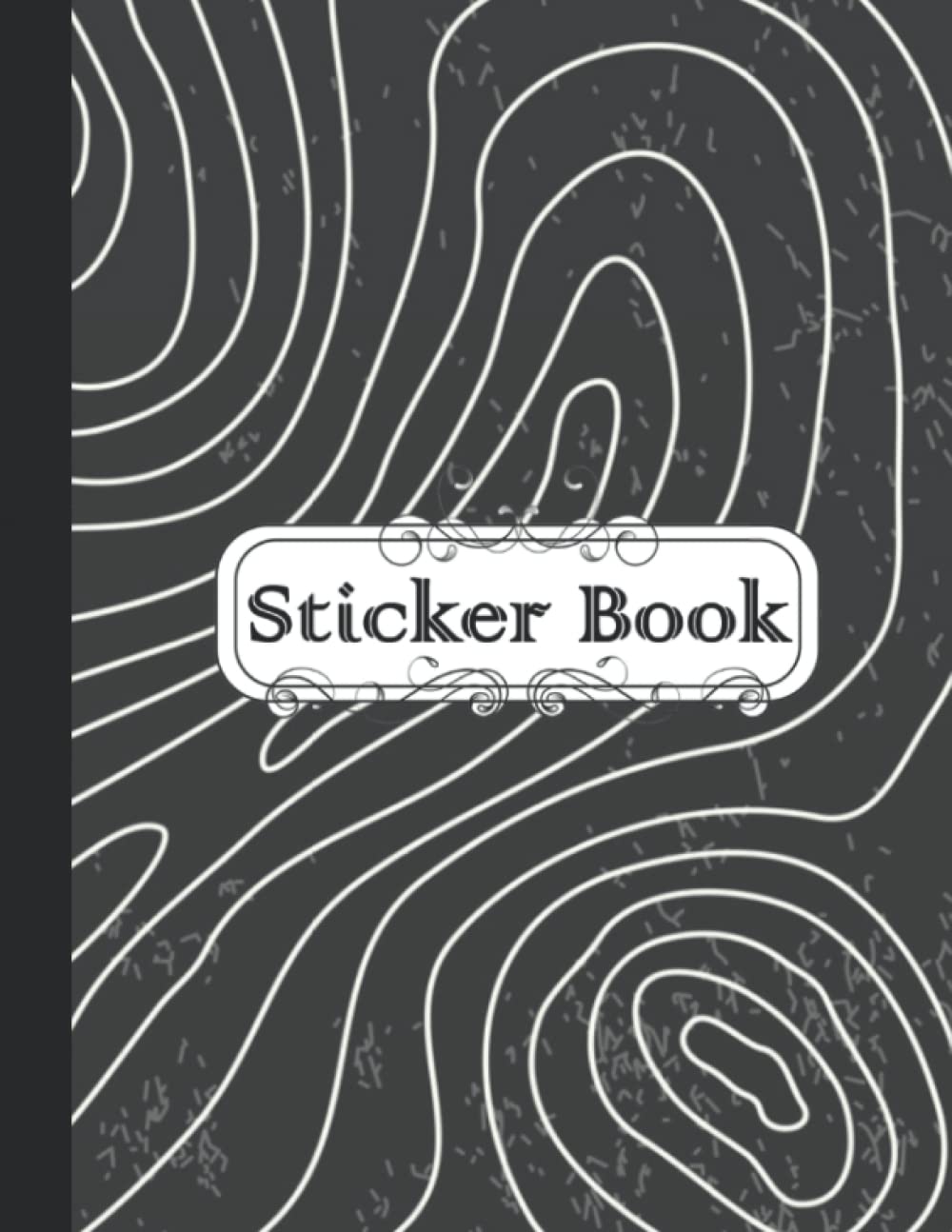 capítulo por capítulo baixar Sticker Book: Blank Sticker Album, Black aesthetic Sticker Collecting Book for Kids, Cute Blank Notebook for Sticker Collection, 8.5x11