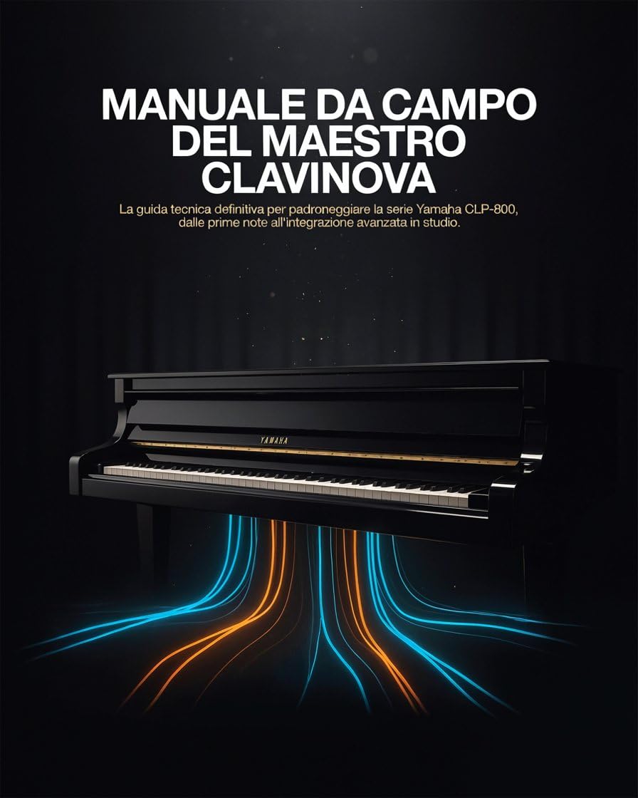 ler totalmente manuale da campo del maestro Clavinova: La guida tecnica definitiva per padroneggiare la serie Yamaha CLP-800, dalle prime note all'integrazione avanzata in studio. (Italian Edition)