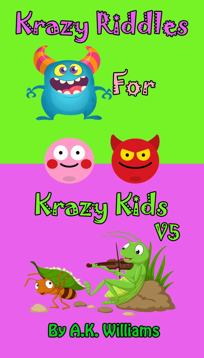 capítulo por capítulo baixar Krazy Riddles for Krazy Kids V5: Jokes & Riddles for Kids Toddlers and Family to have activity together with this book (jokes and riddles) (English Edition)