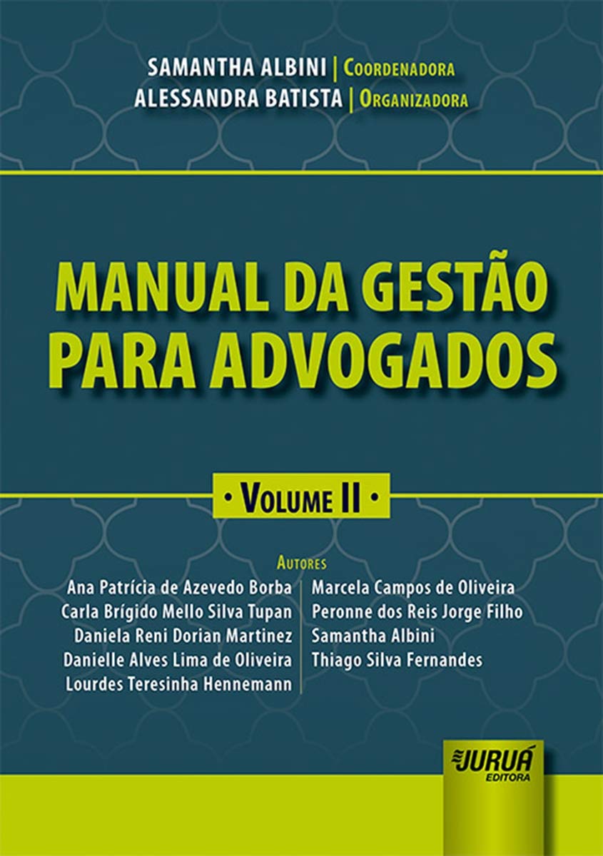 capítulo por capítulo baixar Manual da Gestão para Advogados - Volume II