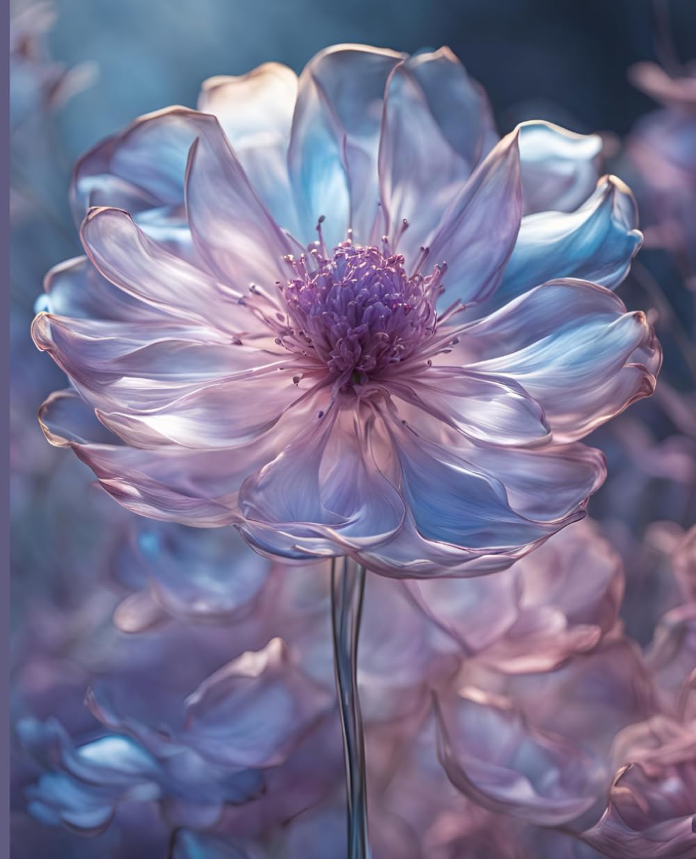capítulo por capítulo baixar Metallic Flower Composition Notebook