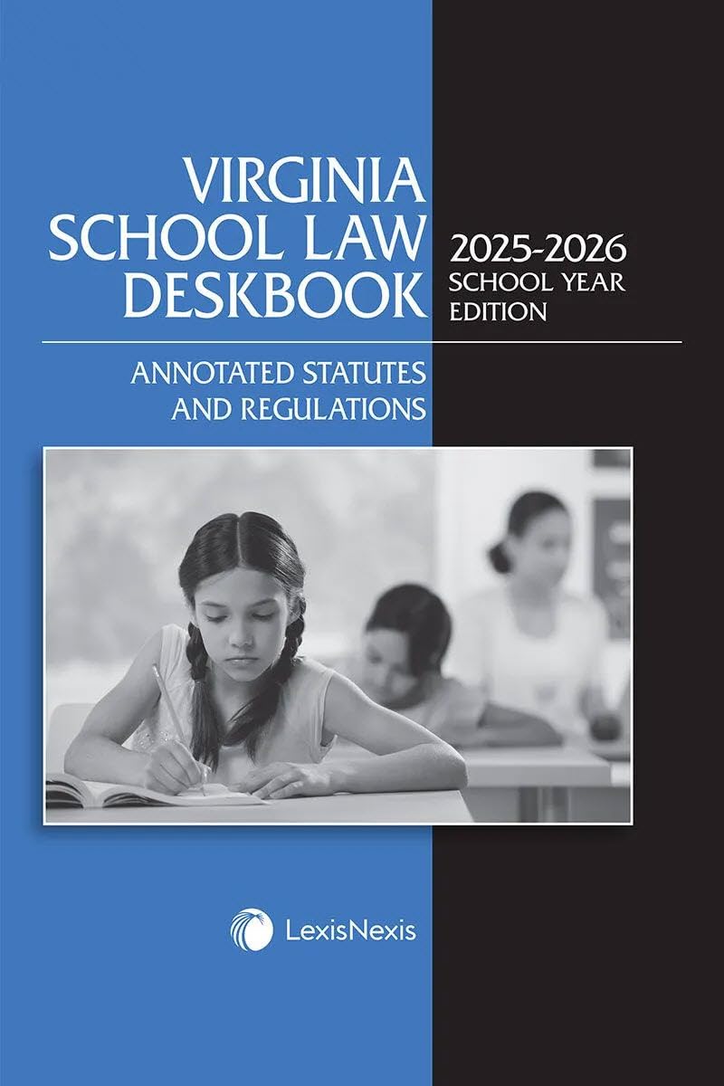 Virginia School Law Deskbook 2025-2026 School Year Edition [LATEST EDITION] baixar o livro de graça