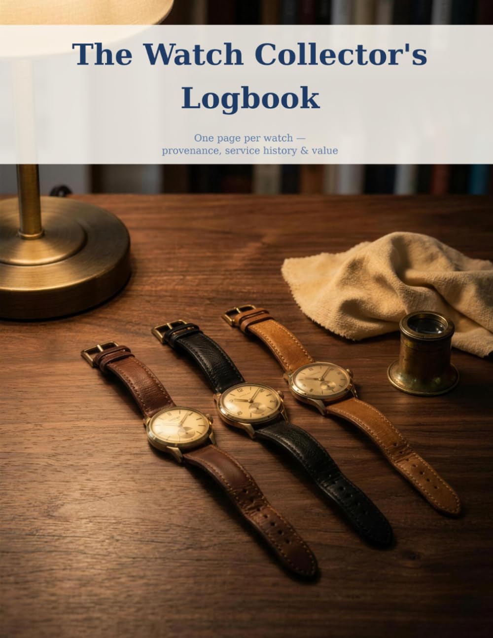 The Watch Collector's Logbook: Provenance, service history and valuation — one page per watch, 100 watches baixar livro de graça
