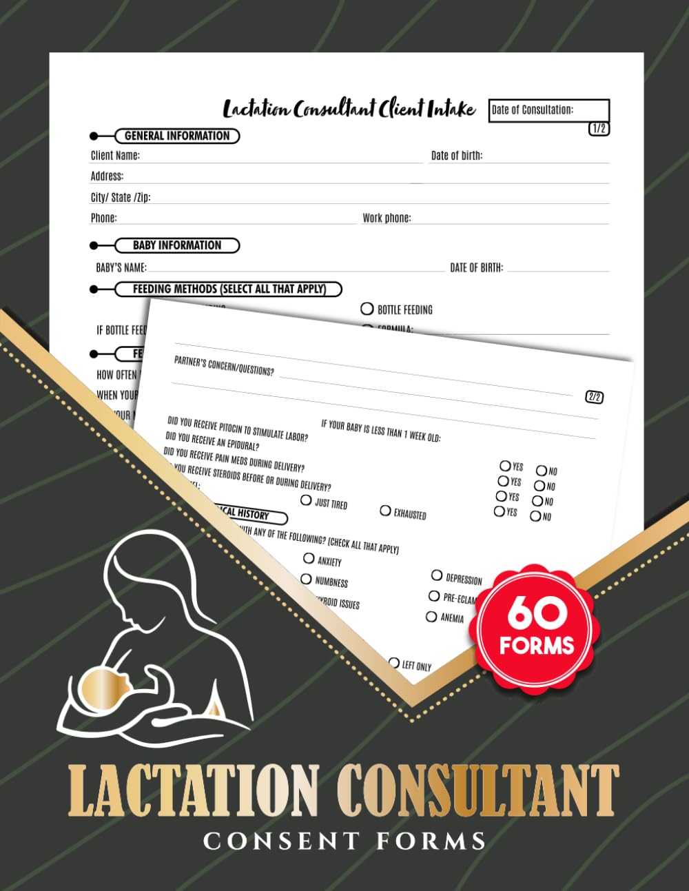 capítulo por capítulo baixar Lactation Consultant Consent Forms: Breastfeeding Counsellor Client Intake and Consultation Logbook for Midwives & Doulas| 60 Forms, 120 Single-Sided Pages