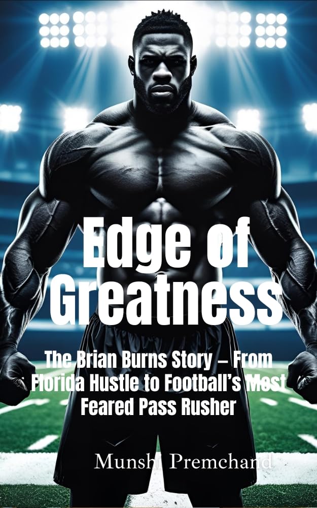 ler totalmente EDGE OF GREATNESS: The Brian Burns Story — From Florida Hustle to Football’s Most Feared Pass Rusher (English Edition)