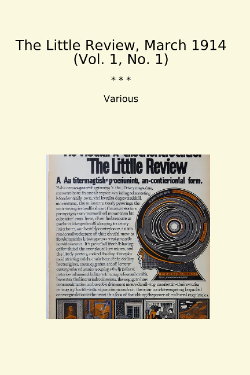 ler totalmente The Little Review, March 1914 (Vol. 1, No. 1) (Classic Books)