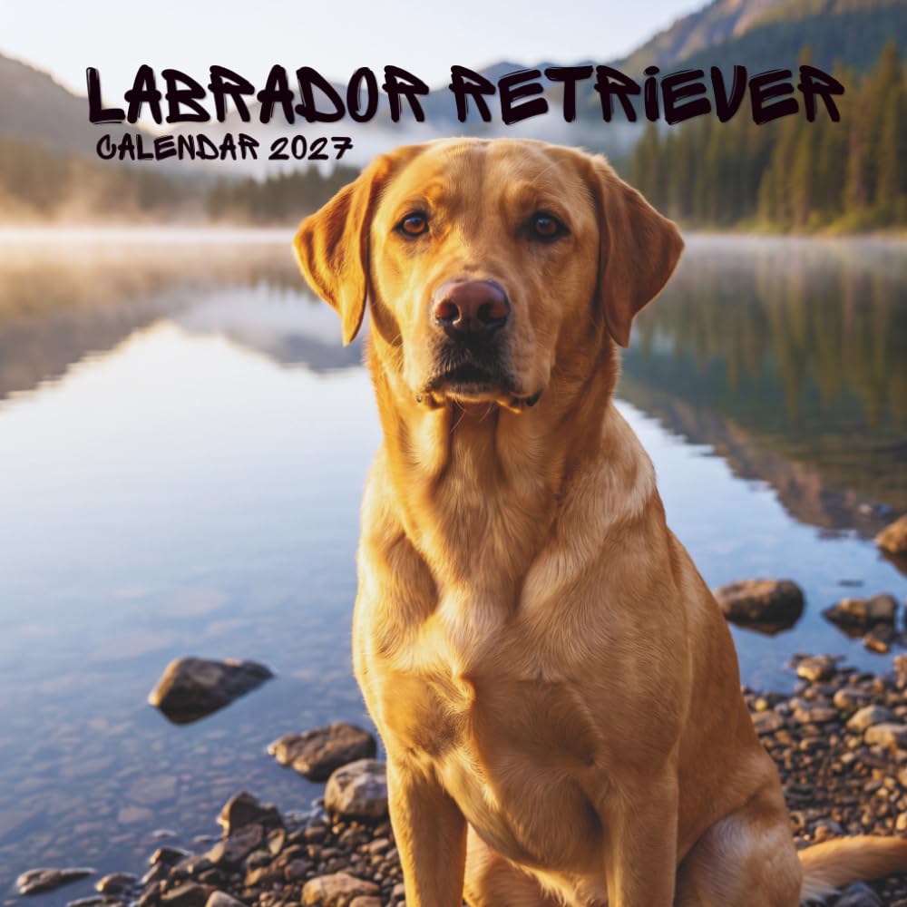 ler totalmente Labrador Retriever Calendar 2027: Twelve Months of Loyal Dog Companions, Holidays and Monthly Dates | Square 8.5 x 8.5 Inches