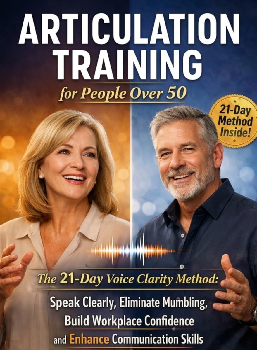 Articulation Training - for People over 50: The 21-Day Voice Clarity Method: Speak Clearly, Eliminate Mumbling, Master Pronunciation, and Build Confident... CLARITY AND CONFIDENCE) (English Edition) baixar o livro de graça