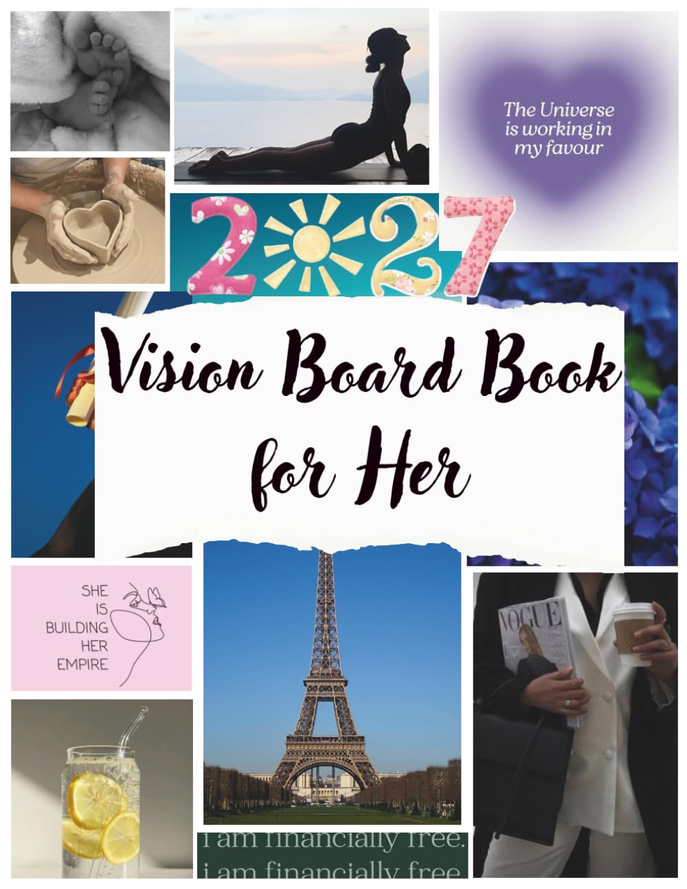 capítulo por capítulo baixar Vision Board Book for Her: A Curated Collection of Images, Words & Inspiration to Design the Life You Dream Of | Vison Board Supplies for Women