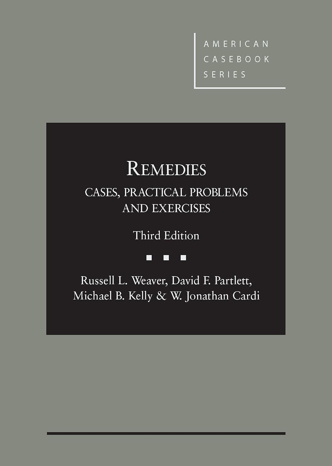 Remedies: Cases, Practical Problems and Exercises baixar o livro de graça