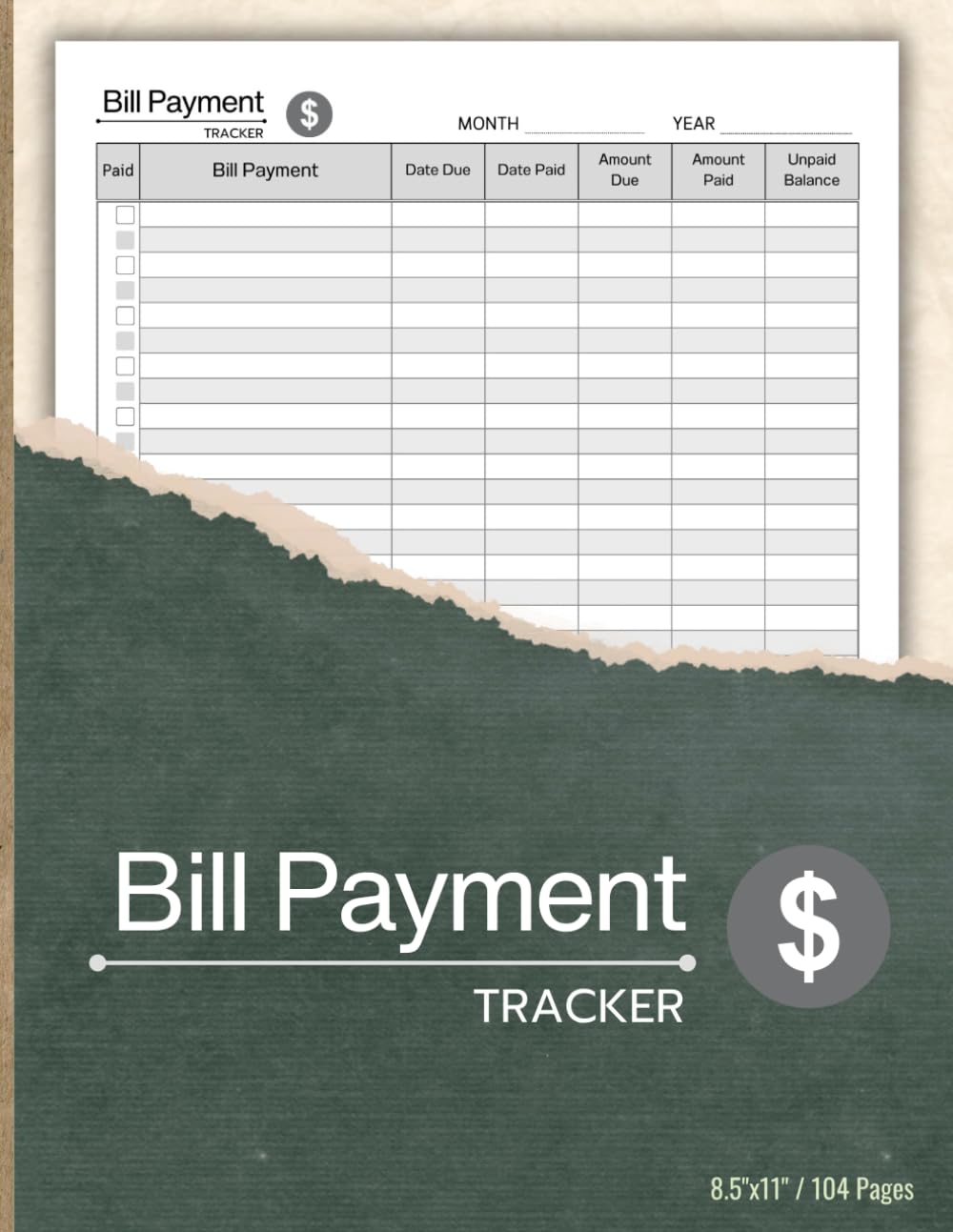 Bill Payment Tracker: For recording bills paid to remind you to pay when it's time to pay Simplify your financial planning with ease. baixar livro de graça