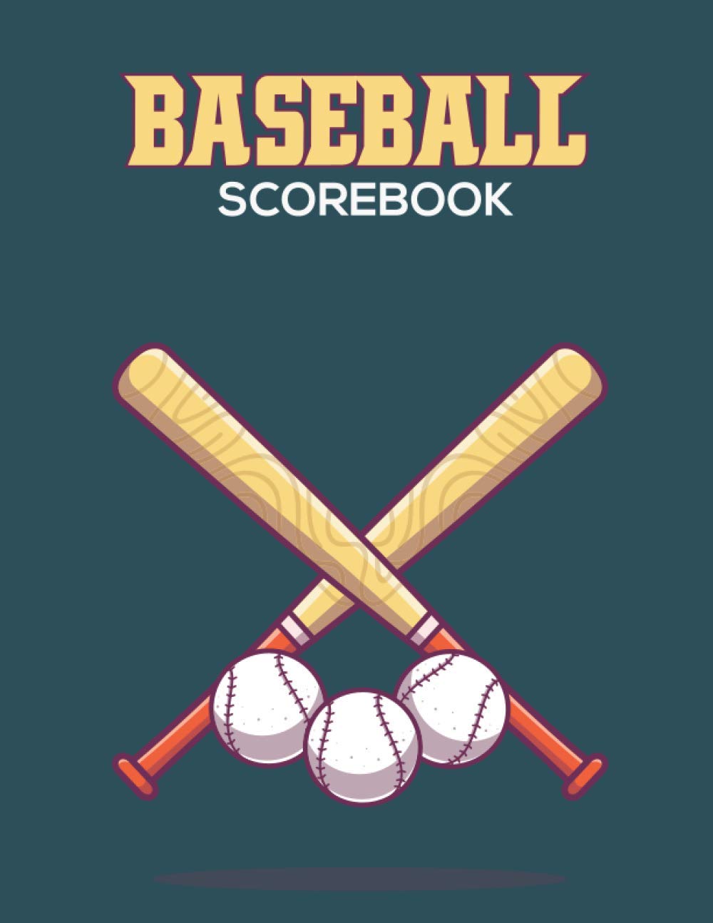 Baseball Scorebook: Field Diagrams for Drawing Up Plays, Creating Drills, Scouting, Coaching, Training, Practice