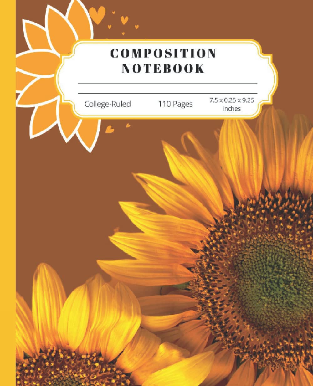 capítulo por capítulo baixar Composition Notebook College Ruled: Sunflower Vintage Botanical Illustration and aesthetic journal for School, College and University Math, Science, Work, men, women & Wide Lined. Cute notebooks