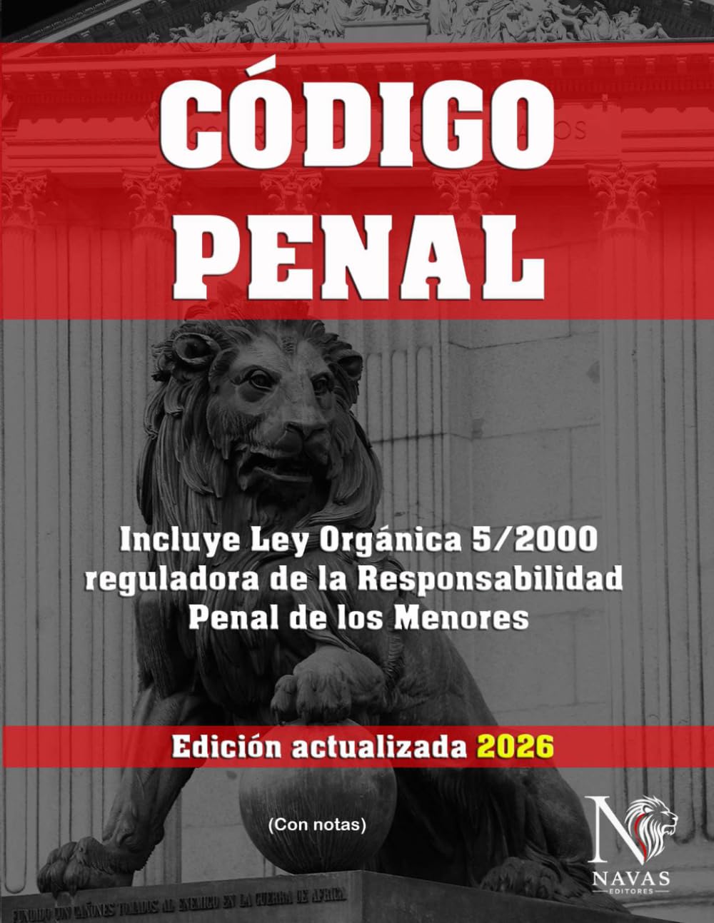 capítulo por capítulo baixar CÓDIGO PENAL (Con notas). Incluye Ley Orgánica 5/2000 reguladora de la Responsabilidad Penal de los Menores. Edición actualizada.: Formato 8,5”x11” (Spanish Edition)