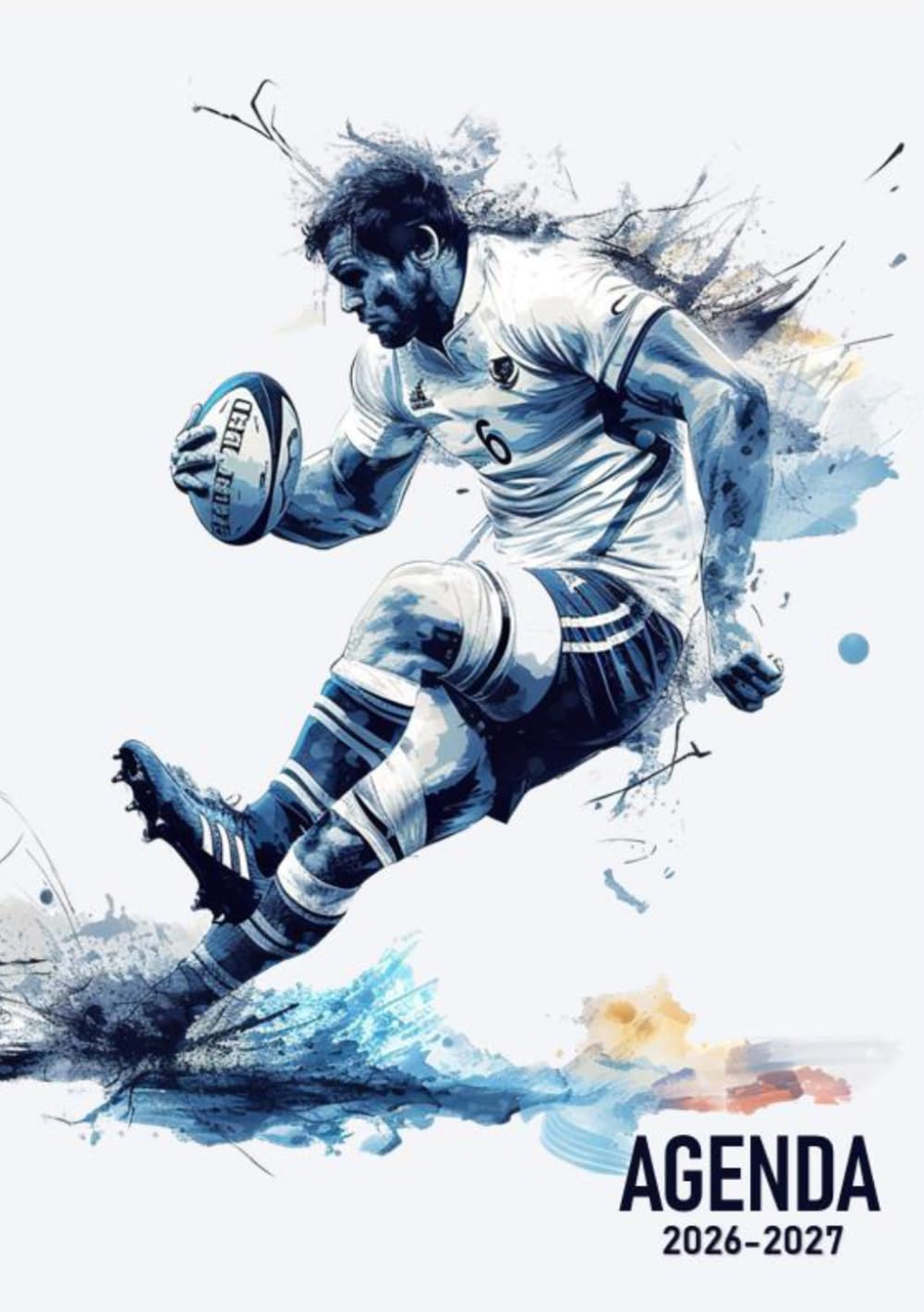 capítulo por capítulo baixar Agenda 2026-2027: Rugby | Planificateur scolaire journalier | 2 jours par page | pour fans de ce sport dynamique (French Edition)