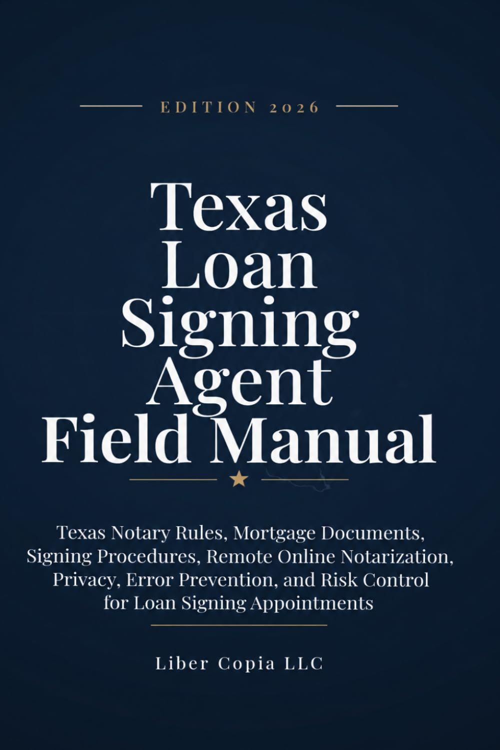 capítulo por capítulo baixar Texas Loan Signing Agent Handbook: Texas Notary Rules, Mortgage Documents, Signing Procedures, Remote Online Notarization, Privacy, Error Prevention, and Risk Control for Loan Signing Appointments