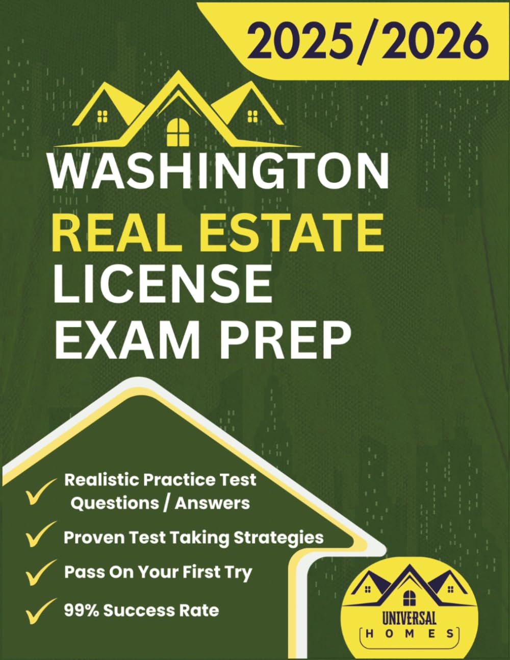 ler totalmente Washington Real Estate License Exam Prep 2025/2026: The Complete And Easy To Follow Licensing Study Guide With Realistic Practice Test Questions /... First Try (Real Estate Exam prep collection)