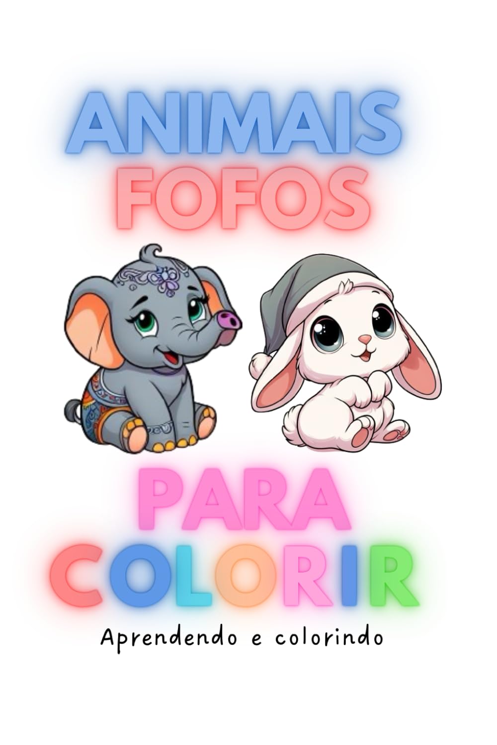 Colorindo anmais fofos e fantasticos: Livro para colorir animais fofos (Portuguese Edition) baixar livro de graça